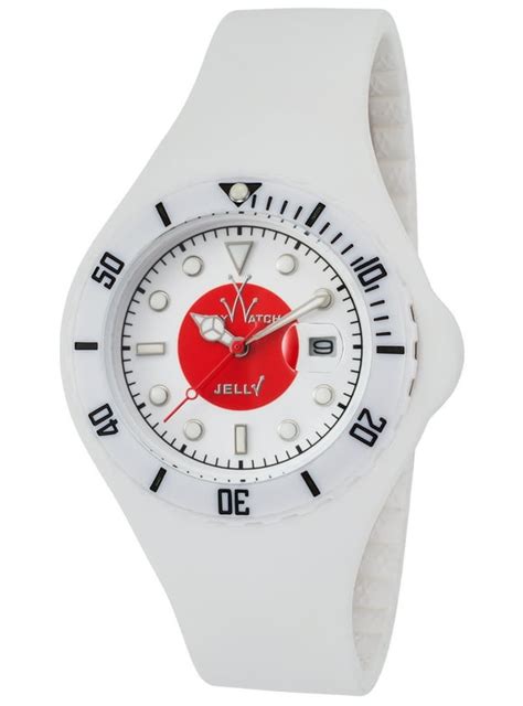 toy watch jelly|toy watch white plasteramic.